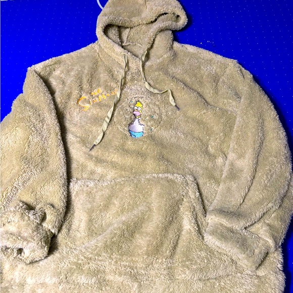 Homer Simpson hoodie and socks - Picture 10 of 11